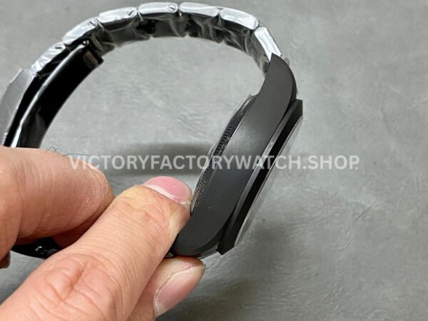 YS Factory Rolex Tourbillons Label Noir 116400 LNT01HS 40mm Black PVD-coated Grey Dial (1) YS Factory Rolex Tourbillons Label Noir 116400 LNT01HS 40mm Black PVD-coated Grey Dial