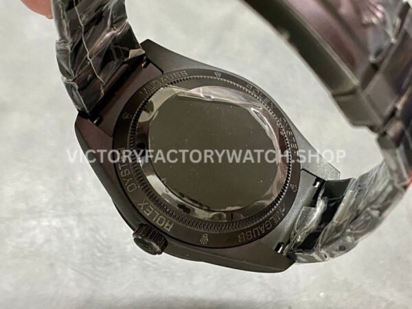 YS Factory Rolex Tourbillons Label Noir 116400 LNT01HS 40mm Black PVD-coated Grey Dial (6) YS Factory Rolex Tourbillons Label Noir 116400 LNT01HS 40mm Black PVD-coated Grey Dial