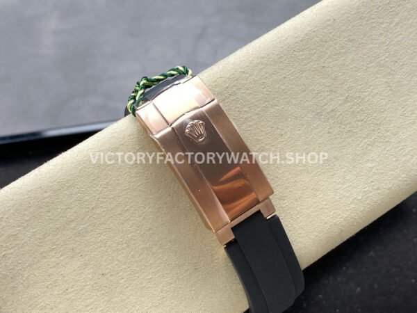 ZF Factory CounterWeight Rolex Sky-Dweller 336235-0004 42mm Rose Gold Rubber Strap Grey Dial (10) ZF Factory Counterweight Rolex Sky-Dweller 336235-0004 42mm Rose Gold OysterFlex Grey Dial