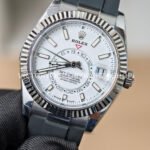 ZF Factory CounterWeight Rolex Sky-Dweller 336239 0003 42mm White Gold OysterFlex White Dial (8) ZF Factory Counterweight Rolex Sky-Dweller 336239-0003 42mm White Gold OysterFlex White Dial