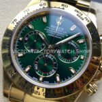 ZF Factory Counterweight Rolex Daytona 116508-0013 40mm Full Yellow Gold Green Dial (9) ZF Factory Counterweight Rolex Daytona 116508-0013 40mm Full Yellow Gold Green Dial
