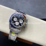 ZF Factory Rolex Daytona 116599RBOW 40mm White Gold Black Dial (3) ZF Factory Rolex Daytona 116599RBOW 40mm White Gold Rainbow Bezel Diamond Black Dial