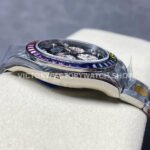 ZF Factory Rolex Daytona 116599RBOW 40mm White Gold Black Dial (4) ZF Factory Rolex Daytona 116599RBOW 40mm White Gold Rainbow Bezel Diamond Black Dial