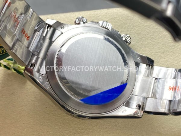 ZF Factory Rolex Daytona 116599RBOW 40mm White Gold Black Dial (8) ZF Factory Rolex Daytona 116599RBOW 40mm White Gold Rainbow Bezel Diamond Black Dial