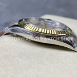 ZQ Factory Rolex Datejust 126333-0001 41mm Half Yellow Gold Silver Dial