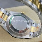 ZQ Factory Rolex Datejust 126333-0001 41mm Half Yellow Gold Silver Dial