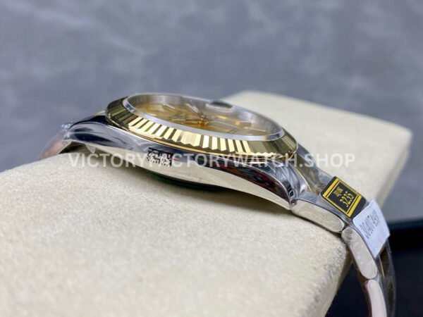 ZQ Factory Rolex Datejust 126333-0009 41mm Half Yellow Gold Champagne Dial