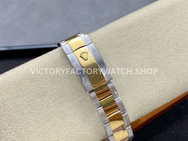 ZQ Factory Rolex Datejust 126333-0009 41mm Half Yellow Gold Champagne Dial