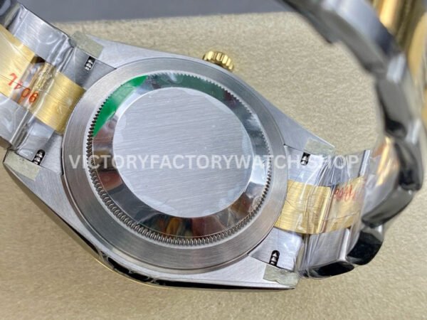 ZQ Factory Rolex Datejust 126333-0011 41mm Half Yellow Gold Diamond Champagne Dial