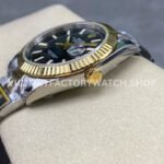 ZQ Factory Rolex Datejust 126333-0013 41mm Half Yellow Gold Black Dial