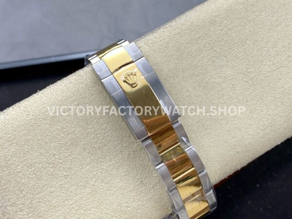 ZQ Factory Rolex Datejust 126333-0015 41mm Half Yellow Gold White Dial