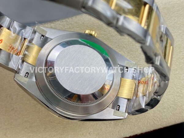 ZQ Factory Rolex Datejust 126333-0015 41mm Half Yellow Gold White Dial