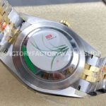 ZQ Factory Rolex Datejust 126333-0016 41mm Half Yellow Gold White Dial Jubilee