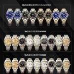 ZQ Factory Rolex Datejust 126333-0019 41mm Half Yellow Gold Roman Numerals Wimbledon Grey Dial