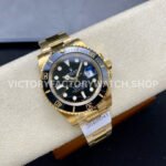 ZQ Factory Rolex Submariner 116618LN 40mm Full Yellow Gold Black Dial