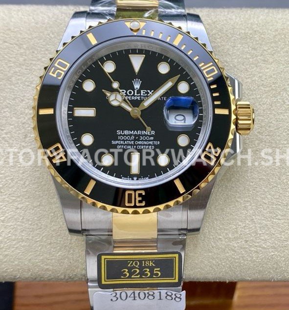 Rolex Submariner 126613LN ZQ Factory super clone two tone bracelet