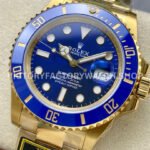 ZQ Factory Rolex Submariner 126618LB 41mm Full Yellow Gold Blue Dial (10) ZQ Factory Rolex Submariner 126618LB 41mm Full Yellow Gold Blue Dial