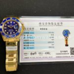 ZQ Factory Rolex Submariner 126618LB 41mm Full Yellow Gold Blue Dial (2) ZQ Factory Rolex Submariner 126618LB 41mm Full Yellow Gold Blue Dial
