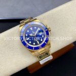 ZQ Factory Rolex Submariner 126618LB 41mm Full Yellow Gold Blue Dial (4) ZQ Factory Rolex Submariner 126618LB 41mm Full Yellow Gold Blue Dial