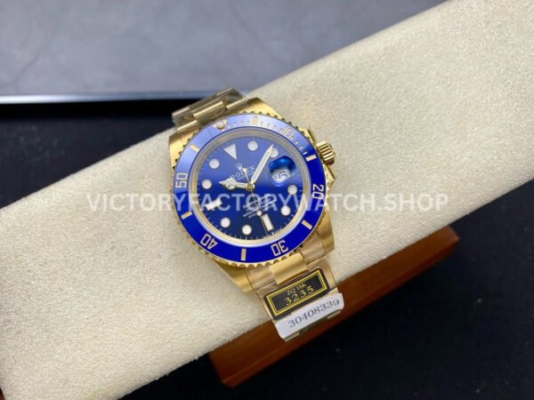ZQ Factory Rolex Submariner 126618LB 41mm Full Yellow Gold Blue Dial (4) ZQ Factory Rolex Submariner 126618LB 41mm Full Yellow Gold Blue Dial