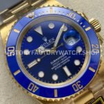 ZQ Factory Rolex Submariner 126618LB 41mm Full Yellow Gold Blue Dial (6) ZQ Factory Rolex Submariner 126618LB 41mm Full Yellow Gold Blue Dial