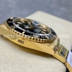 ZQ Factory Rolex Submariner 126618LN 41mm Full Yellow Gold Black Dial
