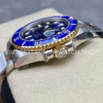 ZQ Factory Rolex Submariner Date 116613LB 40mm Half Gold Blue Dial (1) ZQ Factory Rolex Submariner 116613LB 40mm Half Yellow Gold Blue Dial
