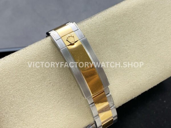 ZQ Factory Rolex Submariner Date 116613LB 40mm Half Gold Blue Dial (3) ZQ Factory Rolex Submariner 116613LB 40mm Half Yellow Gold Blue Dial