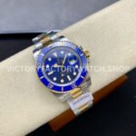 ZQ Factory Rolex Submariner Date 116613LB 40mm Half Gold Blue Dial (8) ZQ Factory Rolex Submariner 116613LB 40mm Half Yellow Gold Blue Dial