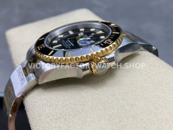 ZQ Factory Rolex Submariner 116613LN 40mm Half Yellow Gold Black Dial