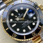 ZQ Factory Rolex Submariner 116613LN 40mm Half Yellow Gold Black Dial