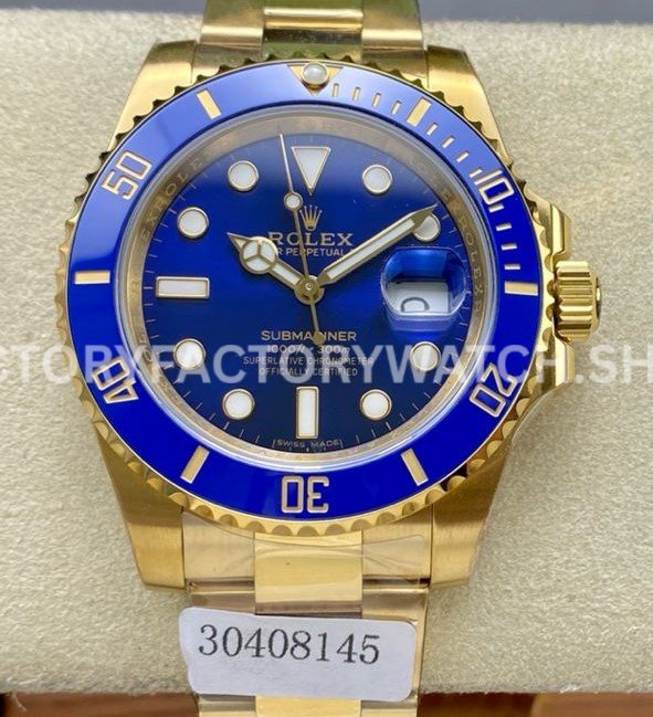 ZQ Factory Rolex Submariner 116618LB super clone 40mm