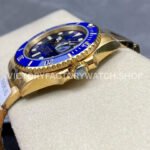 ZQ Factory Rolex Submariner 116618LB 40mm Full Yellow Gold Blue Dial