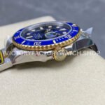 ZQ Factory Rolex Submariner 126613LB 41mm Half Yellow Gold Blue Dial