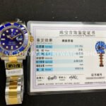 ZQ Factory Rolex Submariner 126613LB 41mm Half Yellow Gold Blue Dial