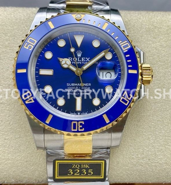 Rolex Submariner 126613LB super clone replica watch blue dial