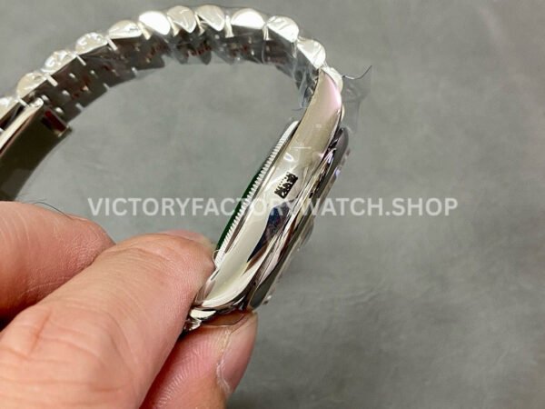 A+ Factory Rolex Datejust 126200-0017 36mm Full 904L Roman Numerals Grey Dial Jubilee