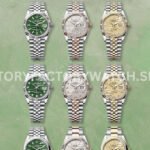 A+ Factory Rolex Datejust 126200-0017 36mm Full 904L Roman Numerals Grey Dial Jubilee