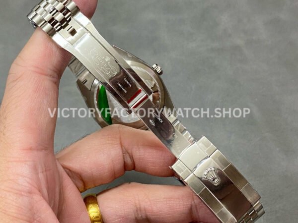 A+ Factory Rolex Datejust 126200-0017 36mm Full 904L Roman Numerals Grey Dial Jubilee