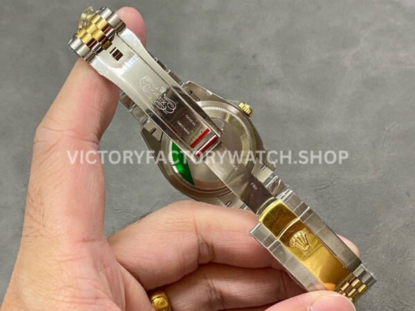 A+ Factory Rolex Datejust 126203-0033 36mm Half Yellow Gold Diaond Mop Champagne Computer Dial Jubilee (12) A+ Factory Rolex Datejust 126203-0033 36mm Half Yellow Gold Diaond Mop Champagne Computer Dial Jubilee