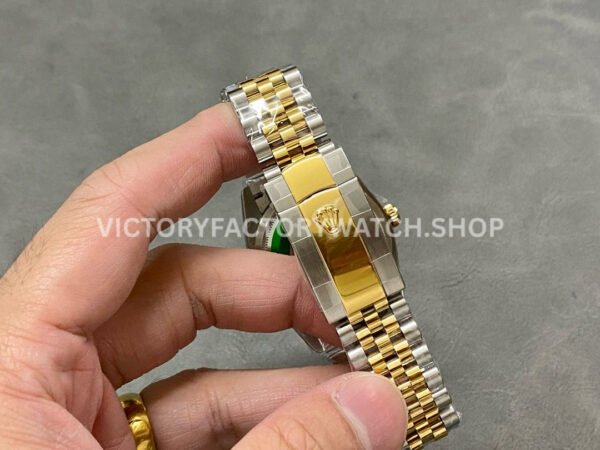 A+ Factory Rolex Datejust 126203-0033 36mm Half Yellow Gold Diaond Mop Champagne Computer Dial Jubilee (4) A+ Factory Rolex Datejust 126203-0033 36mm Half Yellow Gold Diaond Mop Champagne Computer Dial Jubilee