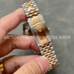 A+ Factory Rolex Datejust 126231-0023 36mm Half Rose Gold Roman Numerals Diamond Grey Dial Jubilee (13) A+ Factory Rolex Datejust 126231-0023 36mm Half Rose Gold Roman Numerals Diamond Grey Dial Jubilee