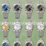 A+ Factory Rolex Datejust 126231-0023 36mm Half Rose Gold Roman Numerals Diamond Grey Dial Jubilee (3) A+ Factory Rolex Datejust 126231-0023 36mm Half Rose Gold Roman Numerals Diamond Grey Dial Jubilee