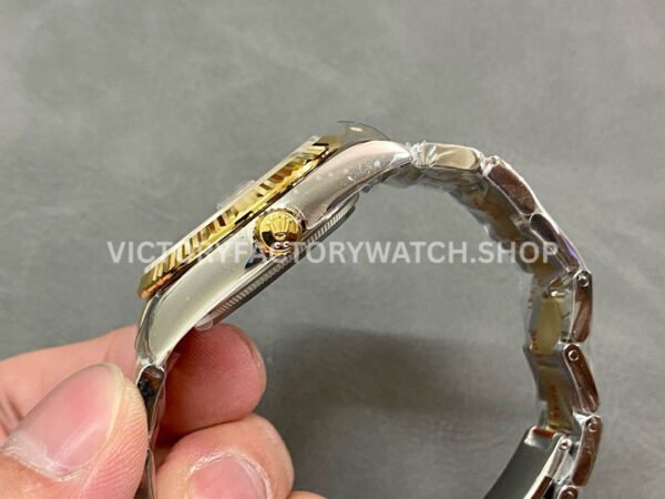 A+ Factory Rolex Datejust 126233-0016 36mm Half Yellow Gold Champagne Dial