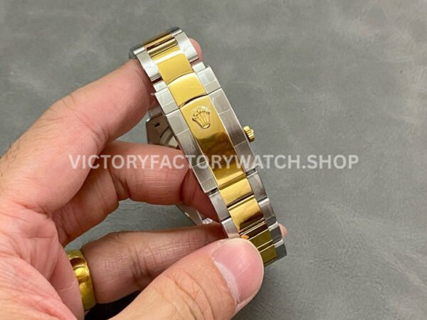 A+ Factory Rolex Datejust 126233-0016 36mm Half Yellow Gold Champagne Dial