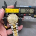 A+ Factory Rolex Datejust 126233-0016 36mm Half Yellow Gold Champagne Dial