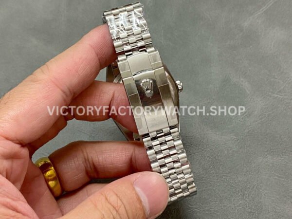 A+ Factory Rolex Datejust 126234-0031 36mm Full 904L Roman Numerals Diamond Pink Dial Jubilee (14) A+ Factory Rolex Datejust 126234-0031 36mm Full 904L Roman Numerals Diamond Pink Dial Jubilee