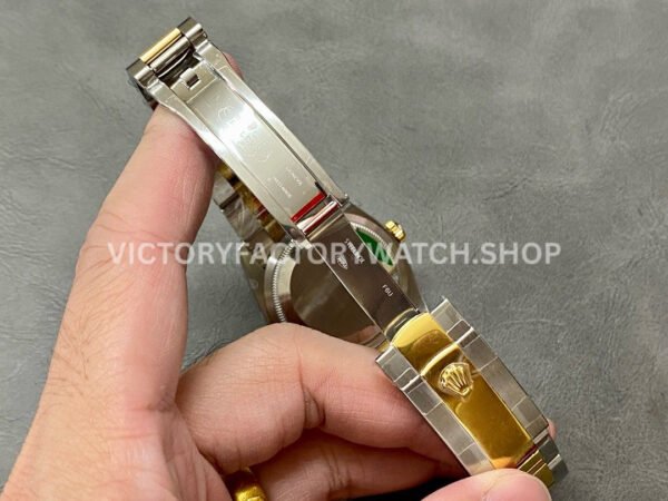 A+ Factory Rolex Datejust 126283RBR-0008 36mm Diamond Bezel Half Yellow Gold Diaond Mop Black Dial (14) A+ Factory Rolex Datejust 126283RBR-0008 36mm Diamond Bezel Half Yellow Gold Diaond Mop Black Dial