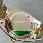 A+ Factory Rolex Datejust 126283RBR-0008 36mm Diamond Bezel Half Yellow Gold Diaond Mop Black Dial (2) A+ Factory Rolex Datejust 126283RBR-0008 36mm Diamond Bezel Half Yellow Gold Diaond Mop Black Dial