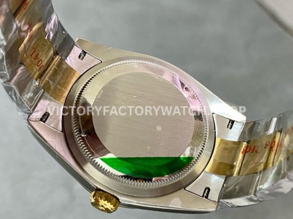 A+ Factory Rolex Datejust 126283RBR-0008 36mm Diamond Bezel Half Yellow Gold Diaond Mop Black Dial (2) A+ Factory Rolex Datejust 126283RBR-0008 36mm Diamond Bezel Half Yellow Gold Diaond Mop Black Dial